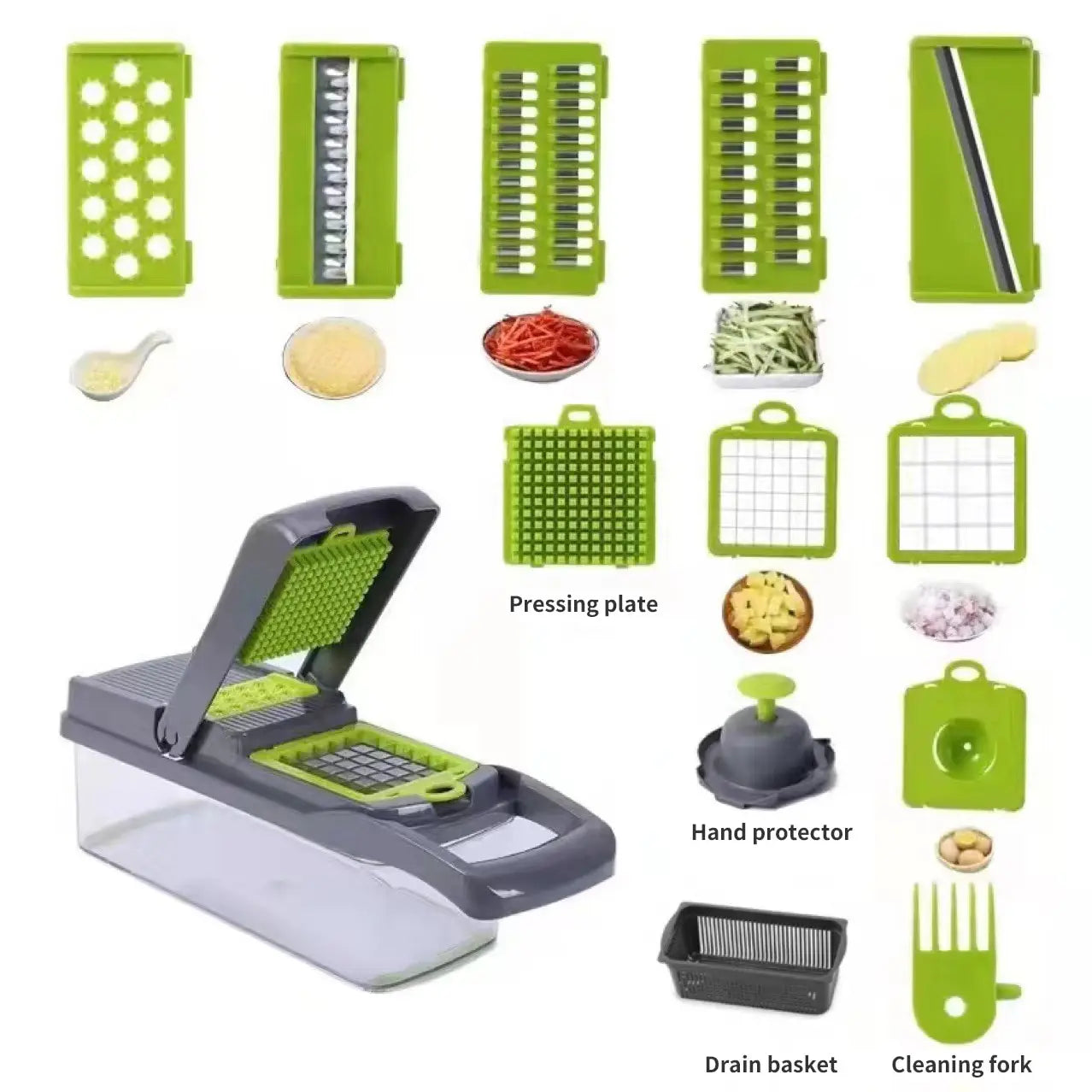 12 in 1 Multifunctional Vegetable Shredder Slicer