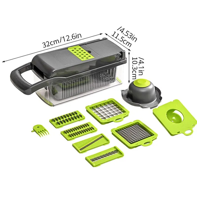 12 in 1 Multifunctional Vegetable Shredder Slicer