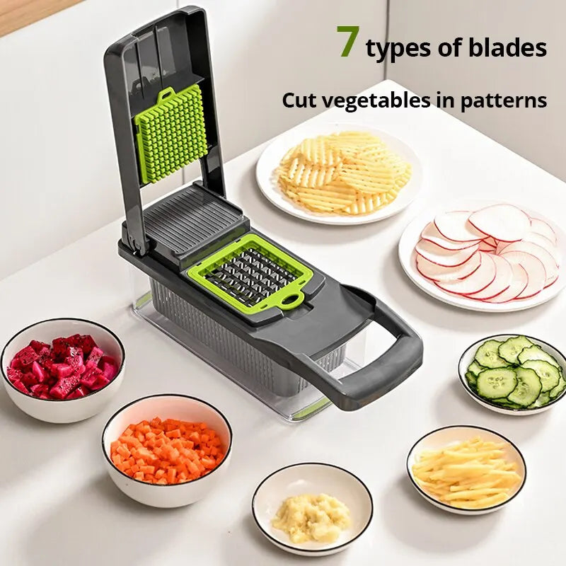 12 in 1 Multifunctional Vegetable Shredder Slicer